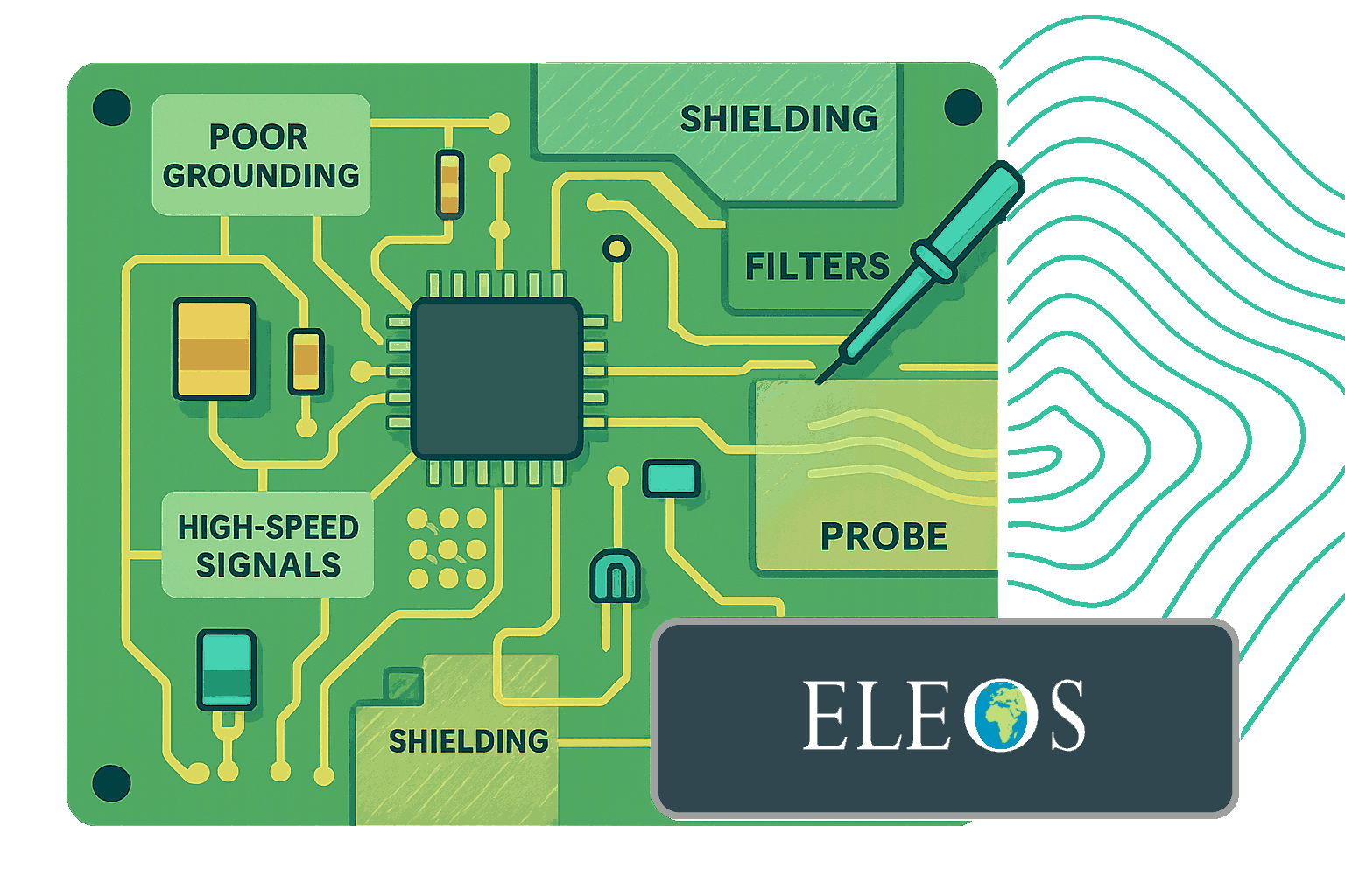 Gráfico de aprobación EMC global