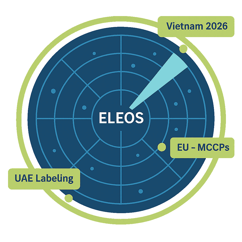 Varios logotipos que representan servicios de certificación RoHS