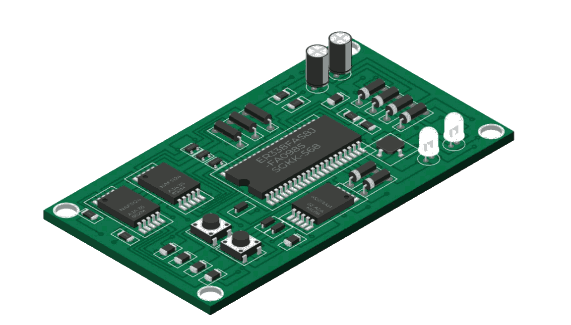 Illustration of an electronic module
